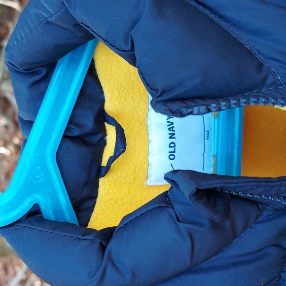 Old Navy 3T vest kids boys girls blue yellow euc - Picture 2 of 6